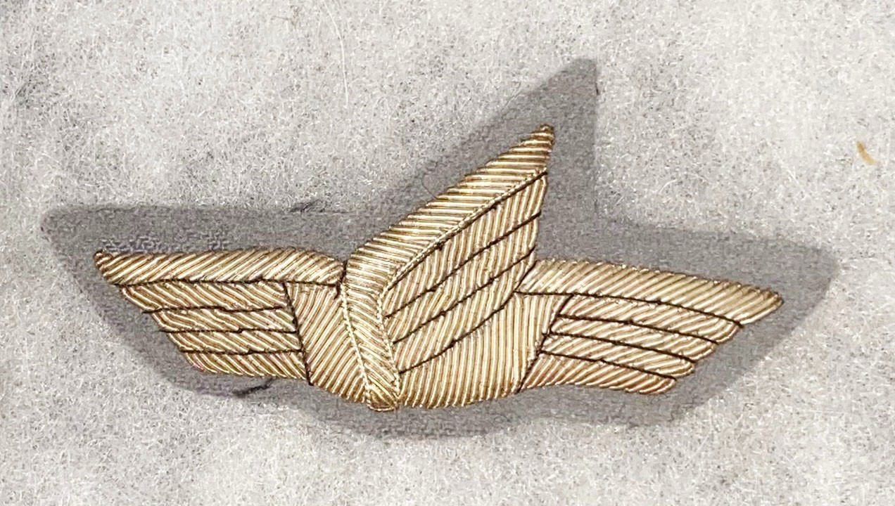 West German Army Bullion Para Airborne Wing Badge