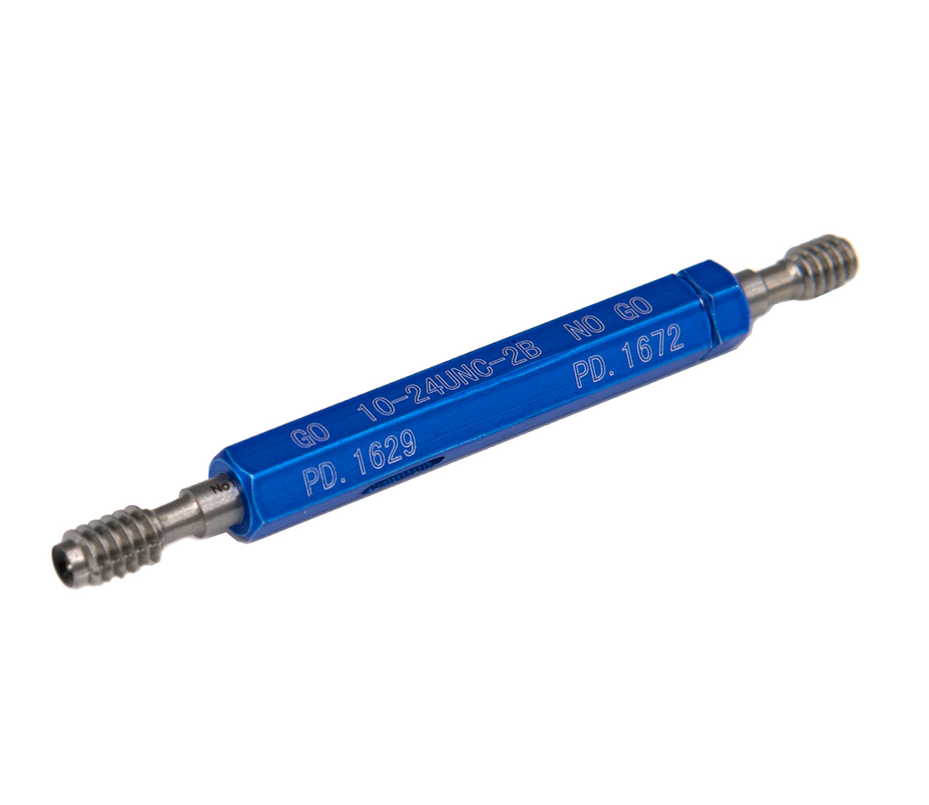 Tanfel #10-24 UNC- 2B Taperlock GO NOGO Thread Plug Gage - Gauge.  CERTIFIED