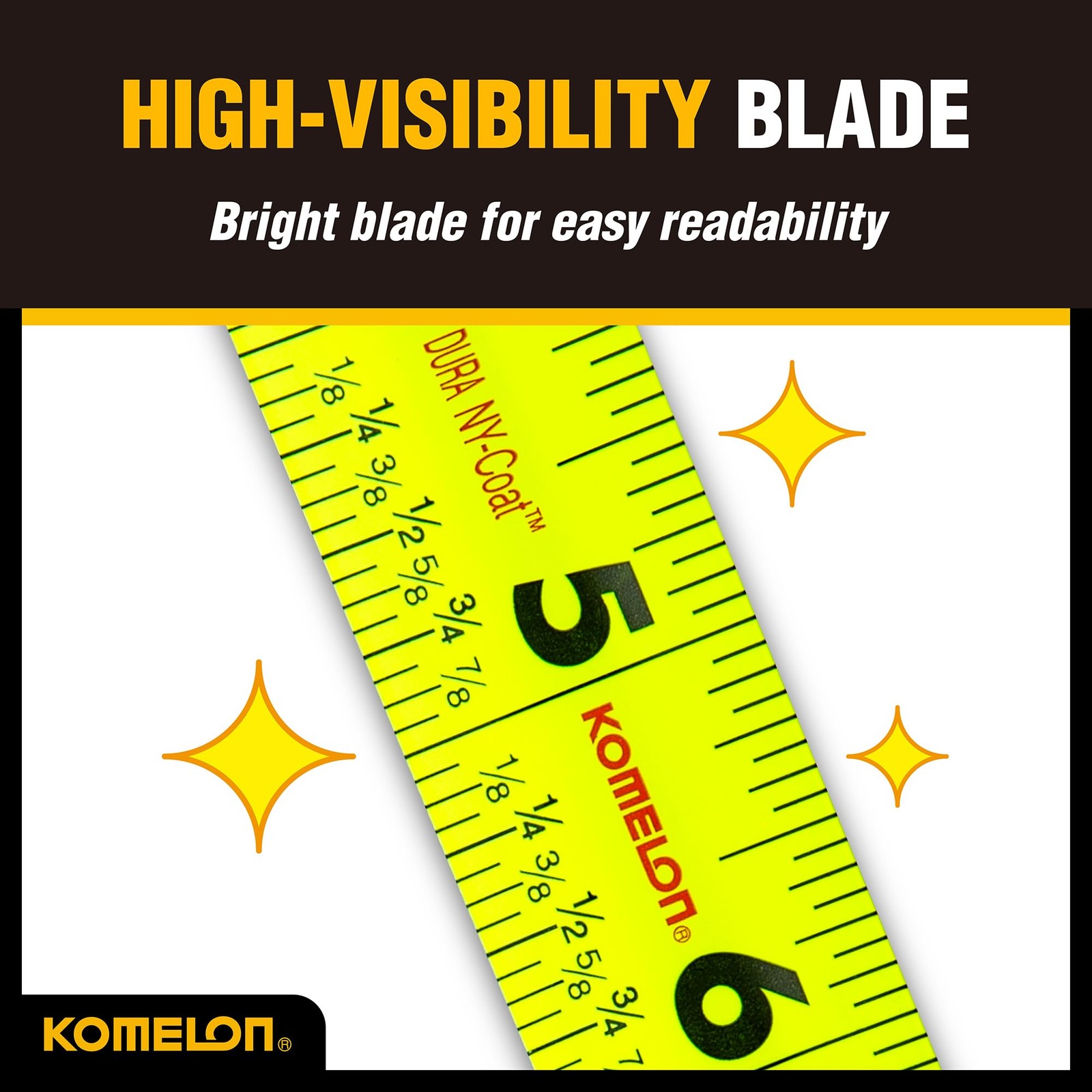 25' Retraction Control Tape Measure