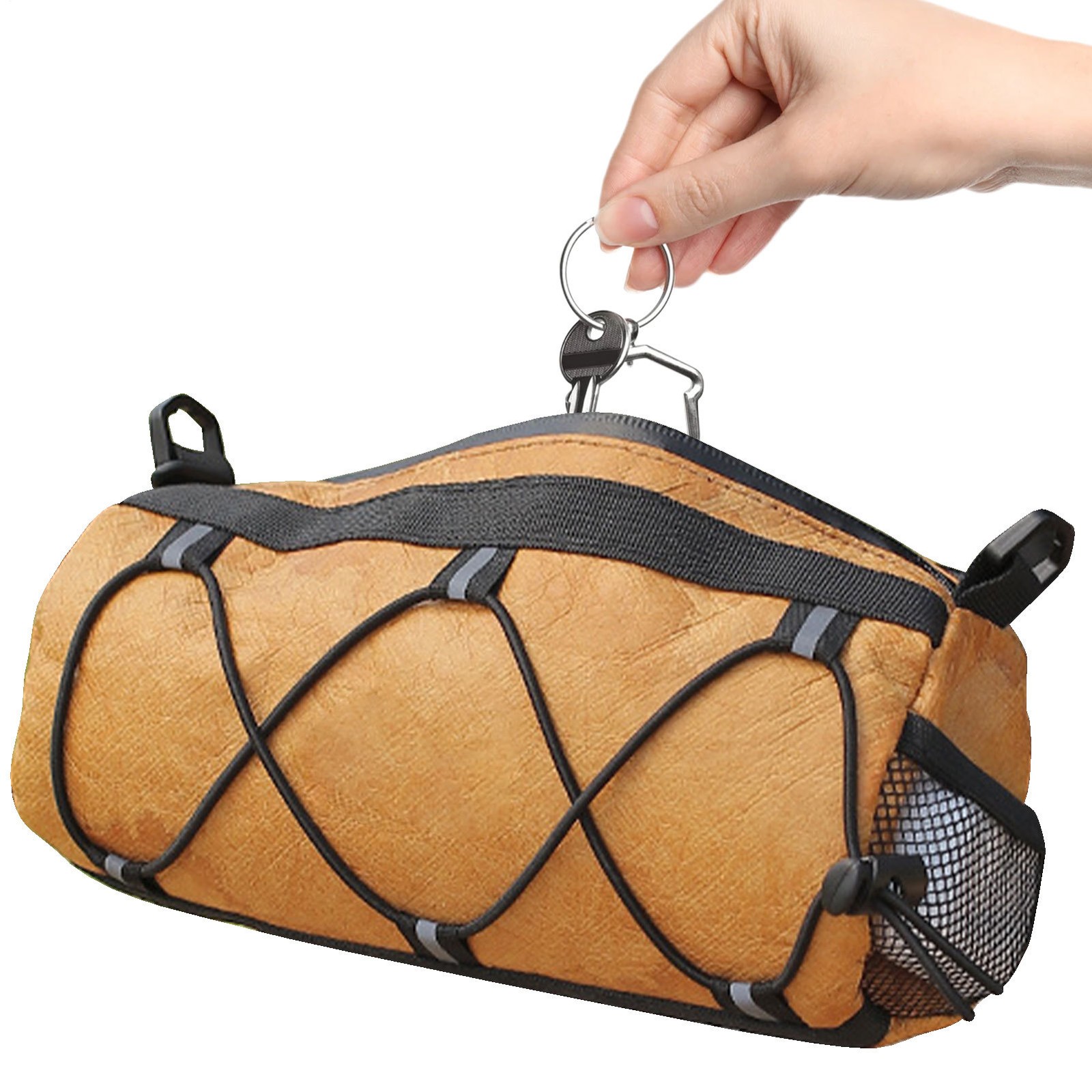 Waterproof Bicycle Frame Bag Bicycle Bag Handlebar Bag with Shoulder Strap