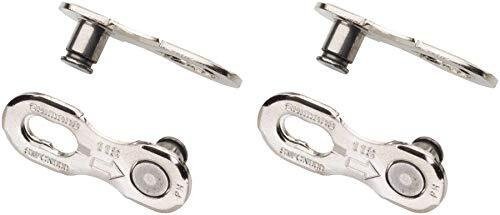 Shimano 11 Speed Quick-Link Connector SM-CN900 Silver 2 Pairs in Ziplock Bag