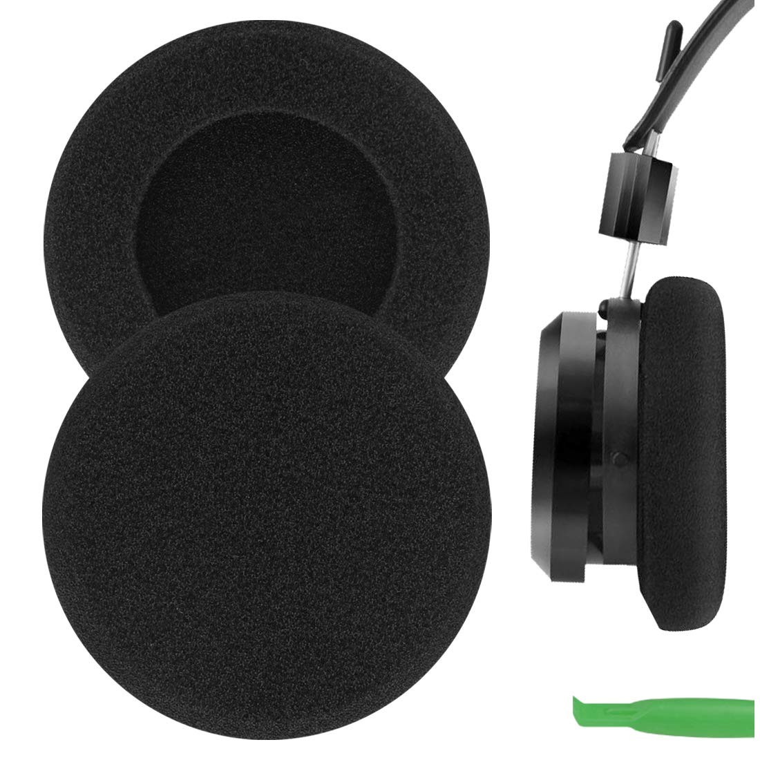 Geekria Comfort Foam Replacement Ear Pads for GRADO SR60, SR80, SR125, SR225, M1
