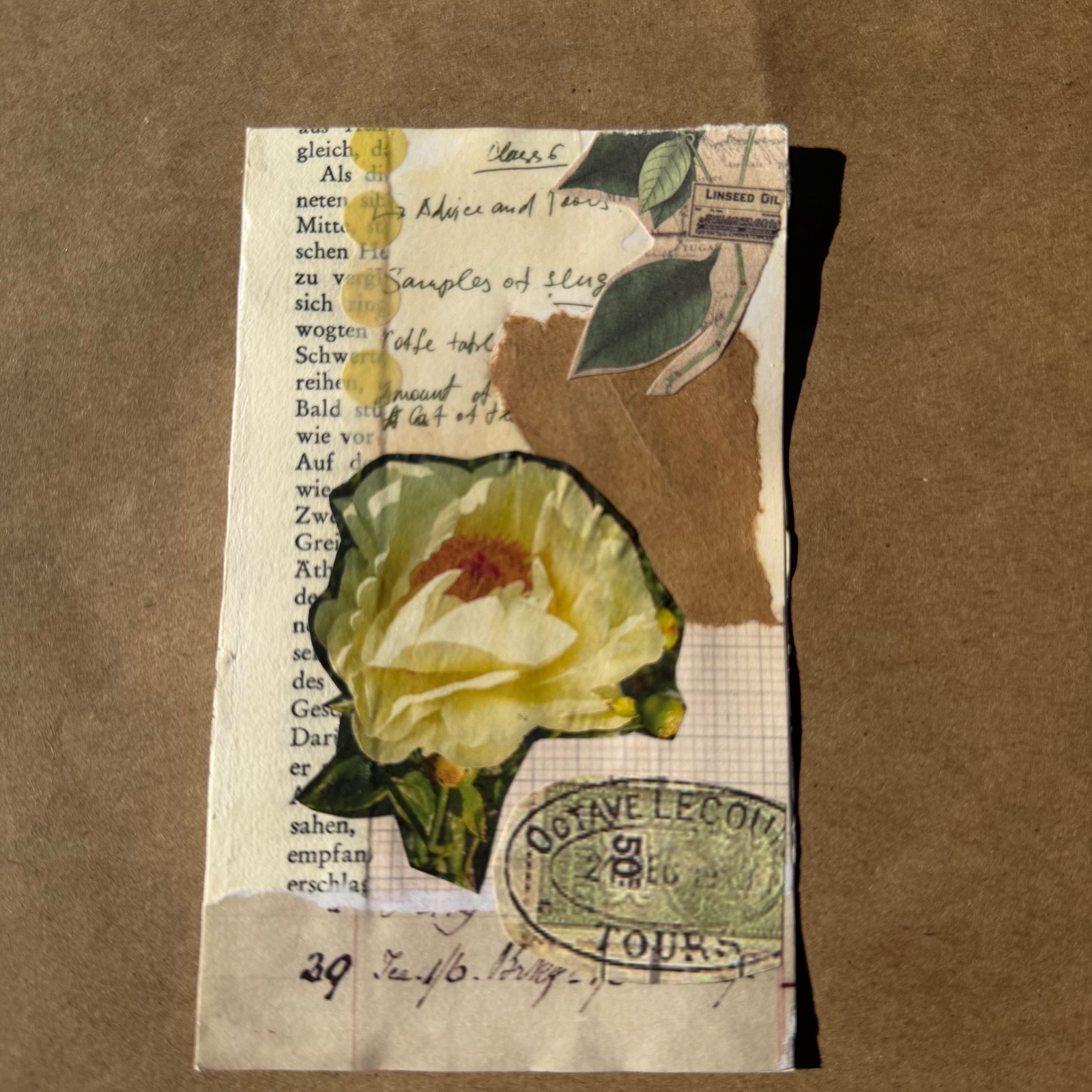 Original art OOAK collage