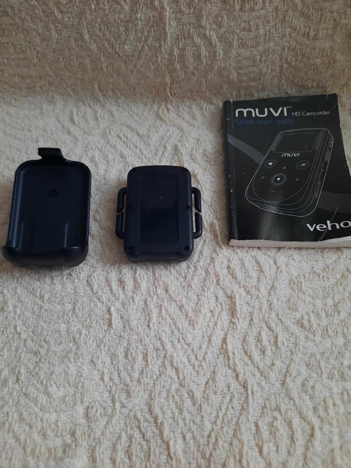 Veho Muvi HD Camcorder " REMOTE ONLY" w/Case & User Guide Book