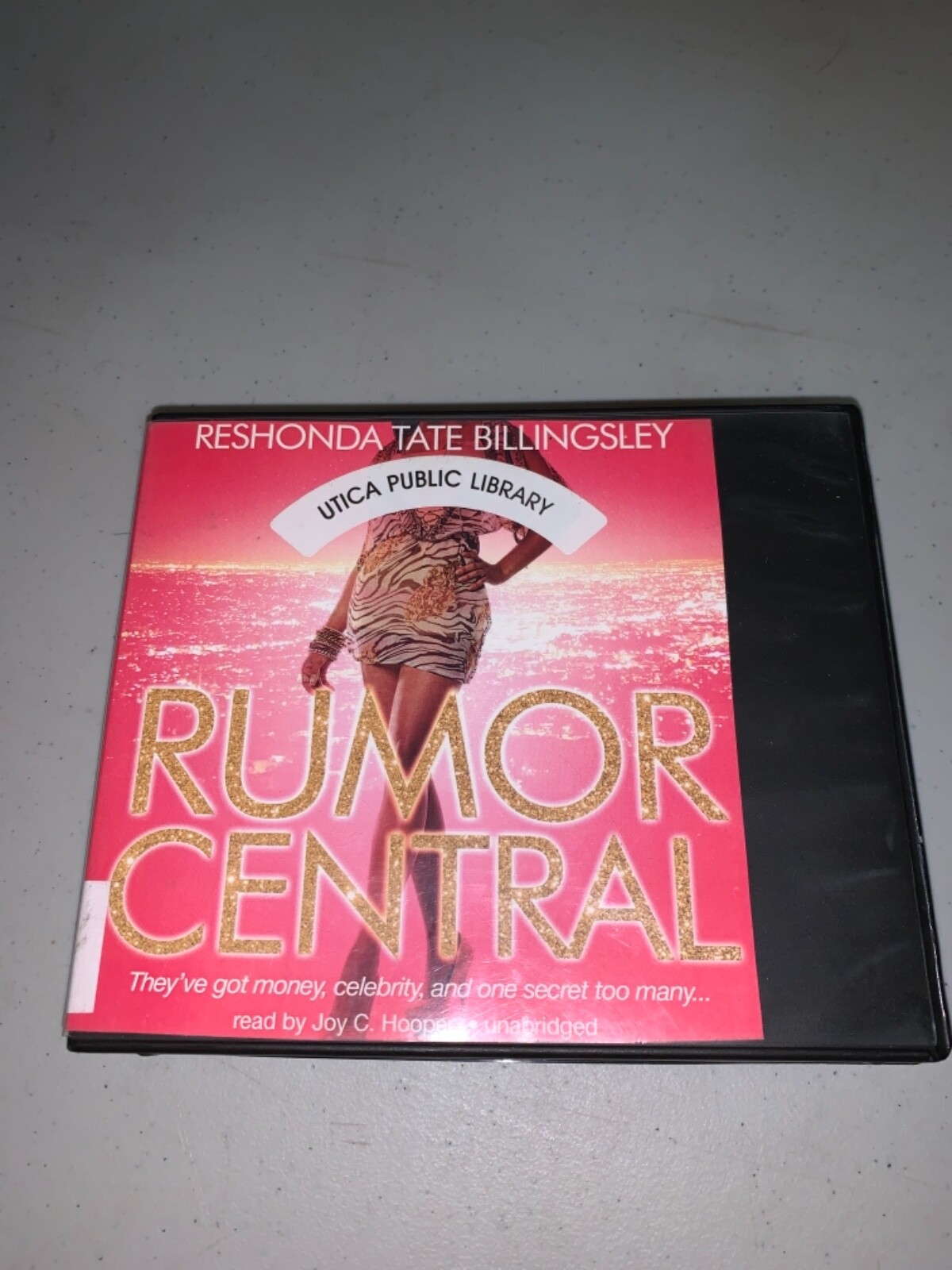 Shelf7 ~ audiobook on cds RUMOR CENTRAL BY RESHONDA TATE BILLINGSLEY