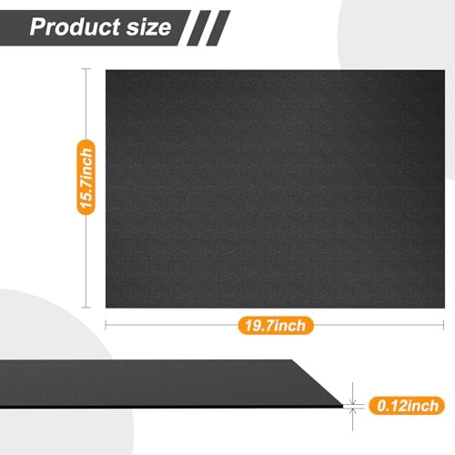 Elliptical Machine Non-Slip Mat, Apply to Under Desk Elliptical Peddler While