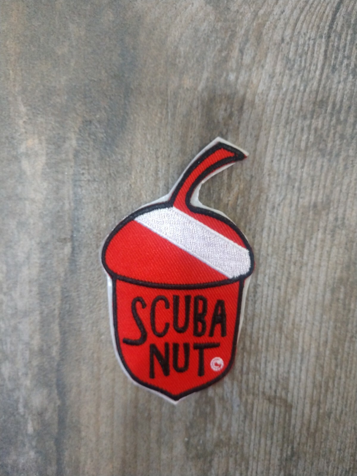 Scuba Diving Patches, Scuba Nut Dive Patch, Fun Gift