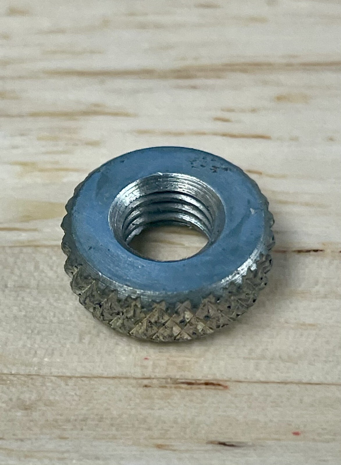 RCBS 1/4x28 Lock Ring, stainless