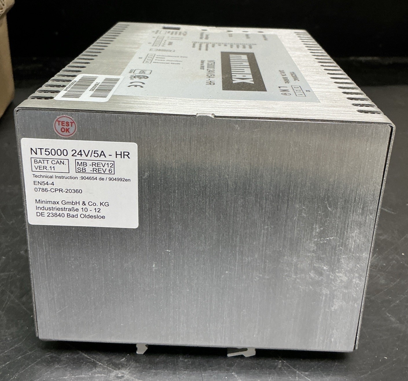 MiniMax Power Supply NT5000 24V/5A-HR