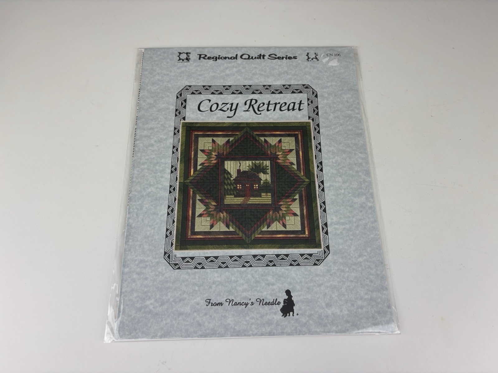 From Nancy’s Needle Quilt Series Cozy Retreat Needlepoint Pattern 1S