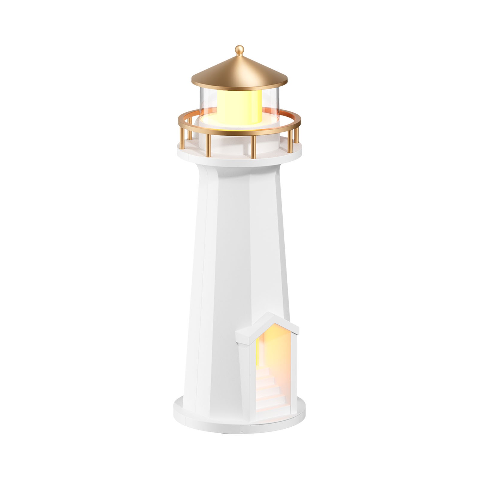 LED Speaker Atmosphere Decor Moon Night Lights Lighthouse Lamp Galaxy Projector
