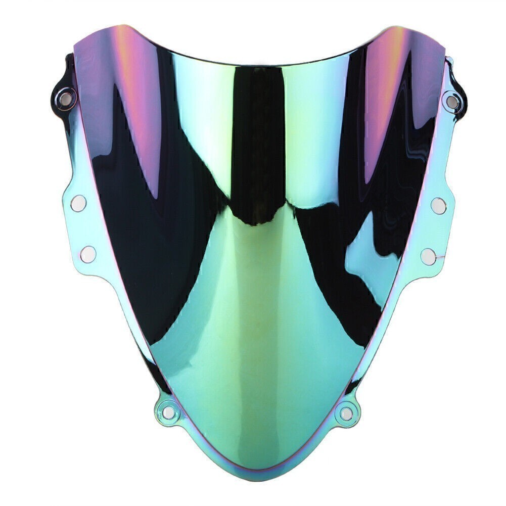 Fit SUZUKI GSXR 600 750 2004-05 K4 Deep-Iridium Windshield screen Double Bubble