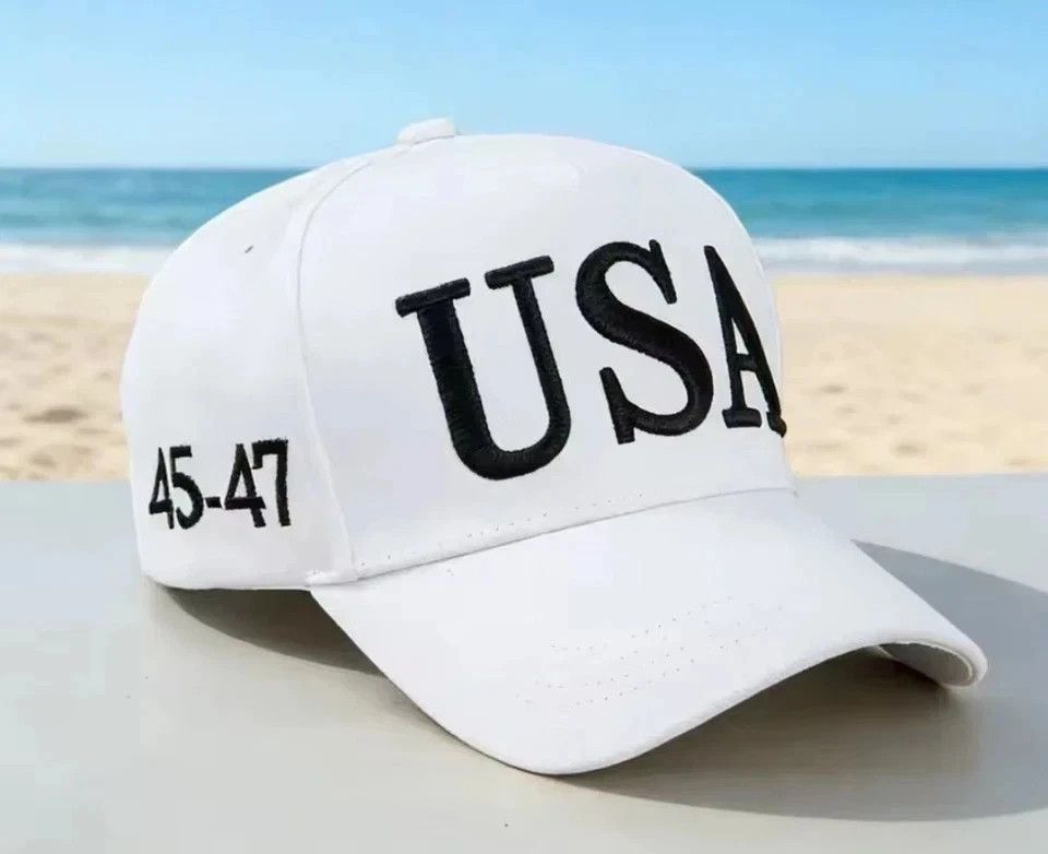 USA Donald Trump America Hat Cap Flag 45 - 47 Men Strapback Logo President New