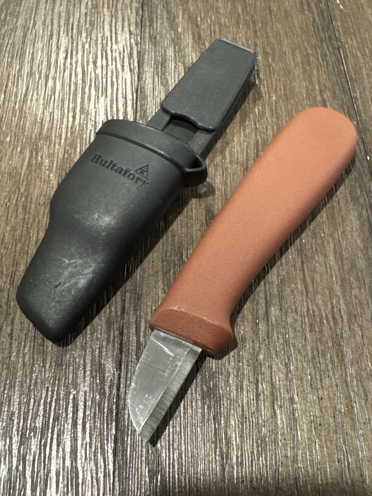Hultafors Electrical Fitter's Knife EFK, Cable Stripper with Sheath