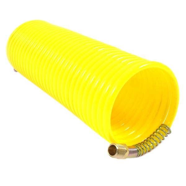 Forney 75418 Recoil Air Hose, 1/4" Male NPT Fittings, 25 ft, 200 PSI