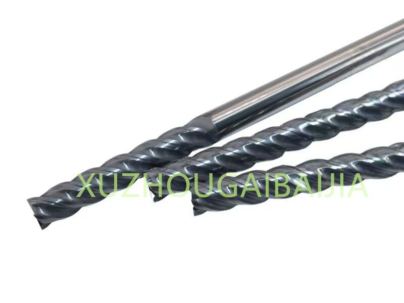 4 Flute Carbide Dynamic End Mill - High Efficiency Steel Cutting 1-20mm
