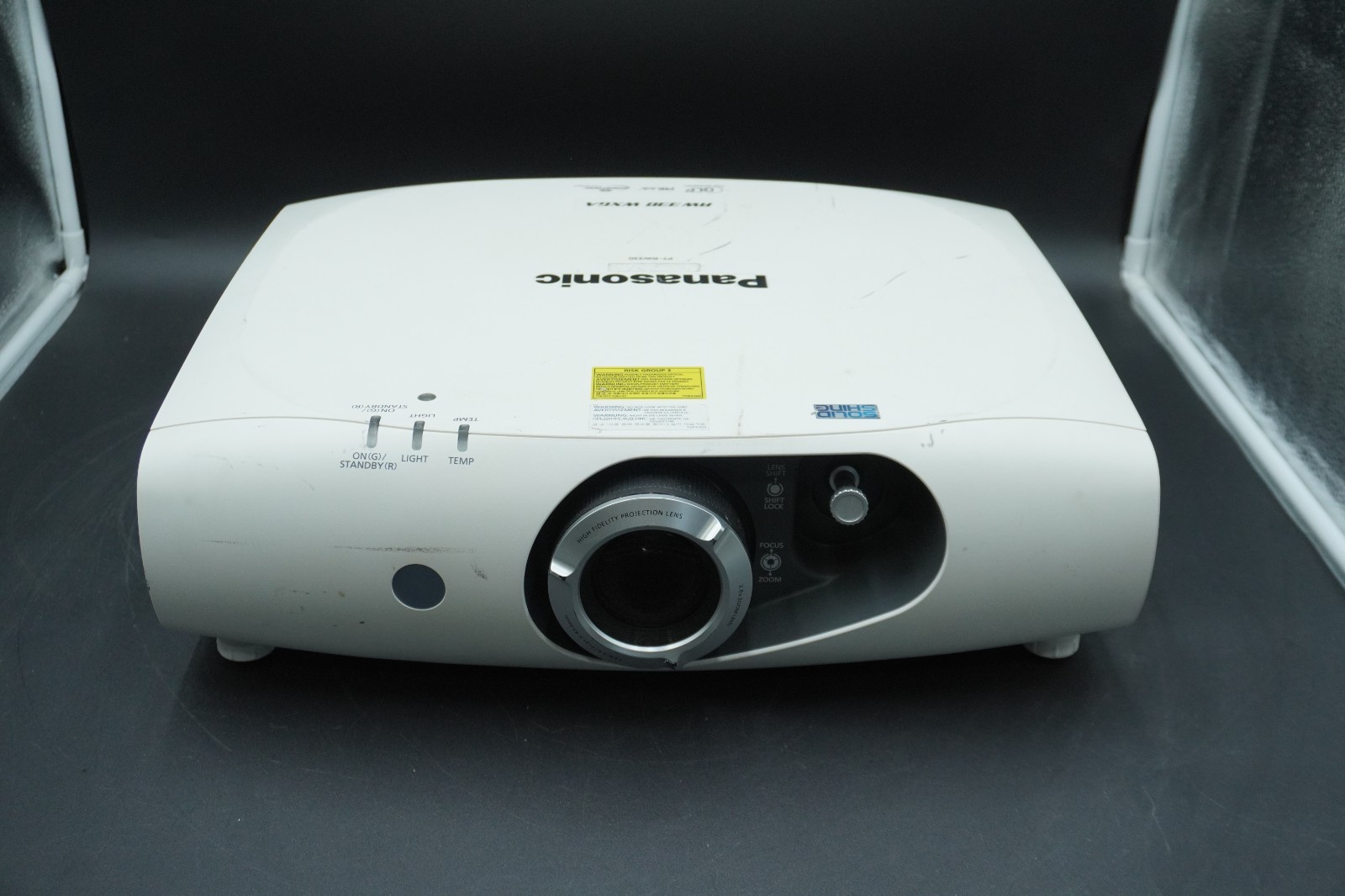 Panasonic PT-RW330U 3,500 Lumen DLP HDMI Projector, 8,792 Lamp Hours *Tested*