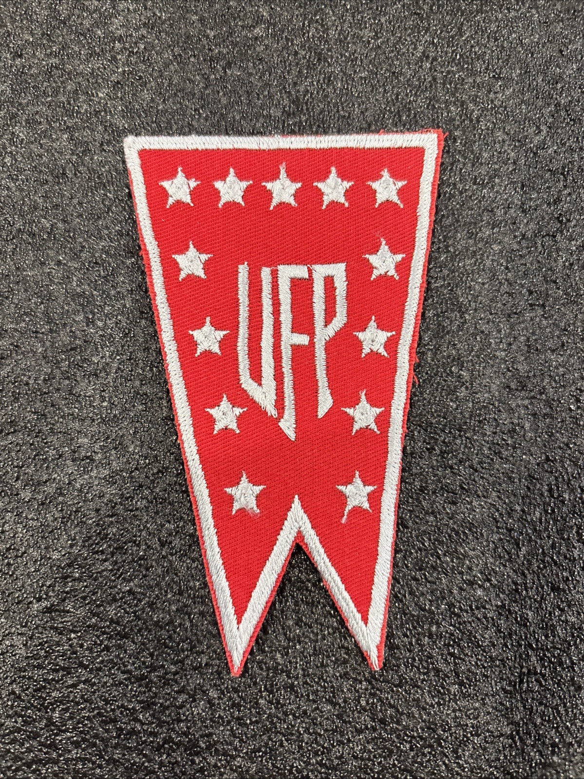 Vintage Star Trek United Federation of Planets (UFP) embroidered banner patch