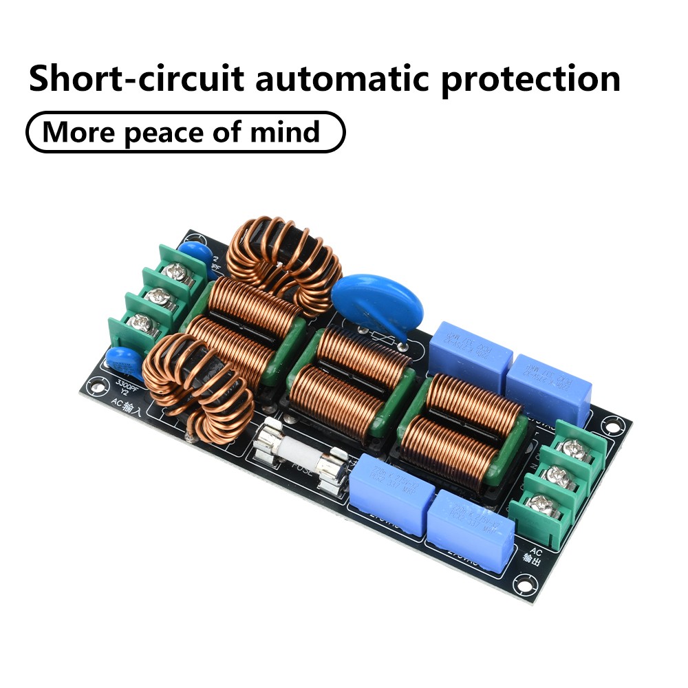 16A EMI Filter Four Level Audio AC220V Power Electromagnetic Interference Filter
