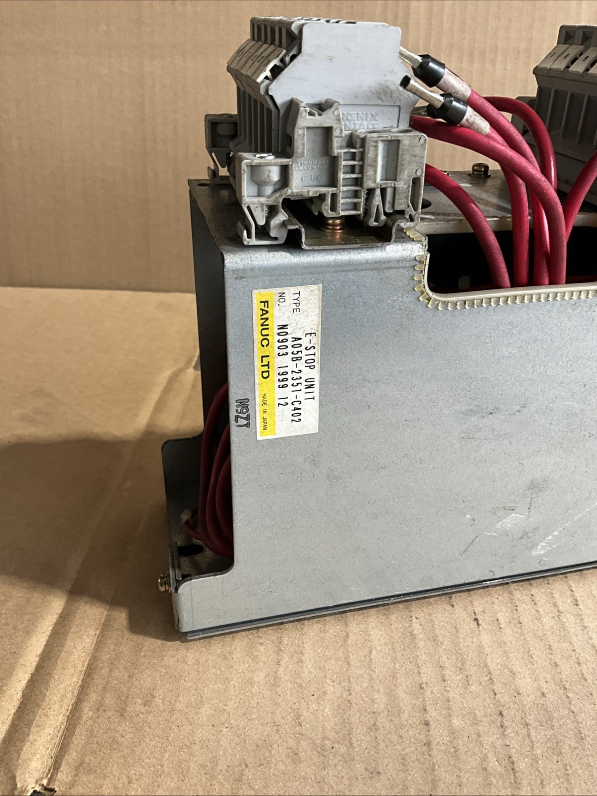 FANUC A05B-2351-C402 Emergency Stop Control Board E-STOP Unit