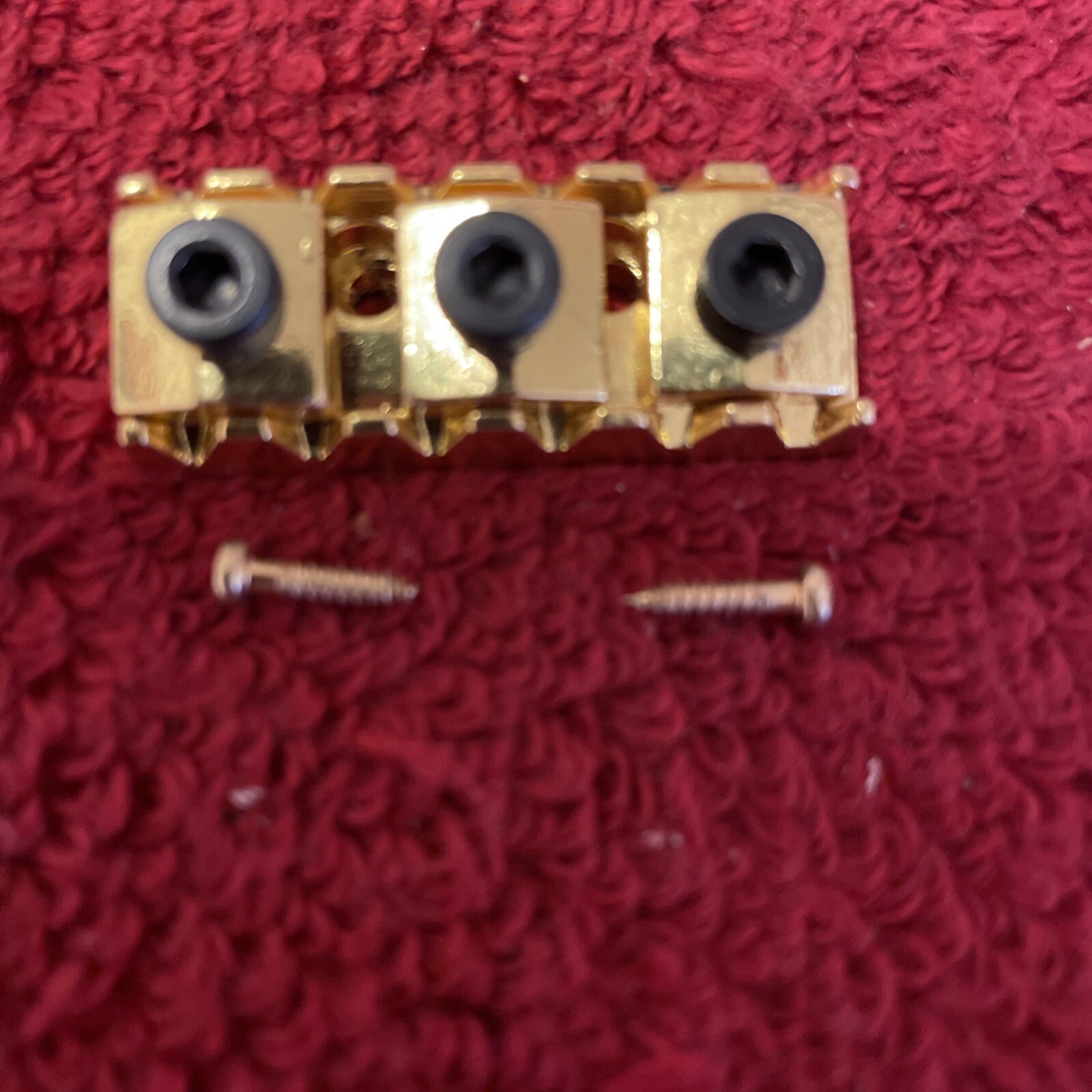 Floyd Rose Style Gold Locking Nut Top Mount