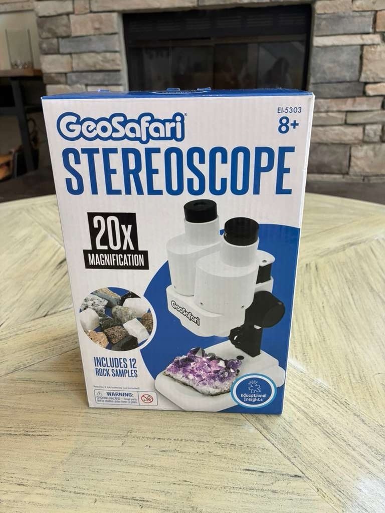 Educational Insights GeoSafari Stereoscope Open Box