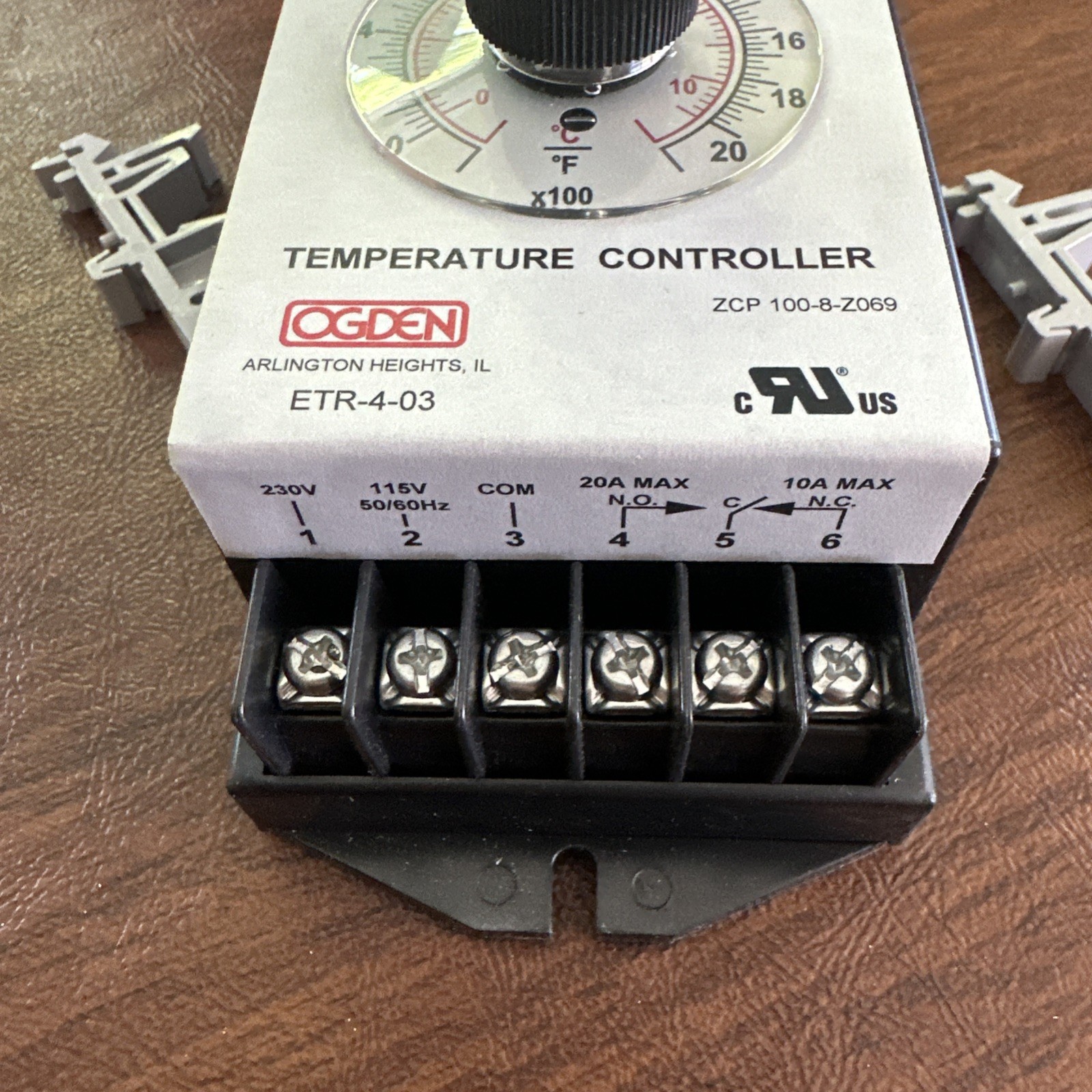OGDEN ETR-4-03 TEMPERATURE CONTROLLER NEW!!