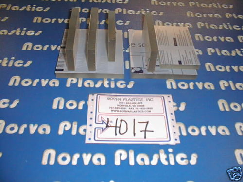 (4017)POLYCARBONATE 1/2" THICK 7 PCS CUT FOR WATER4GAS