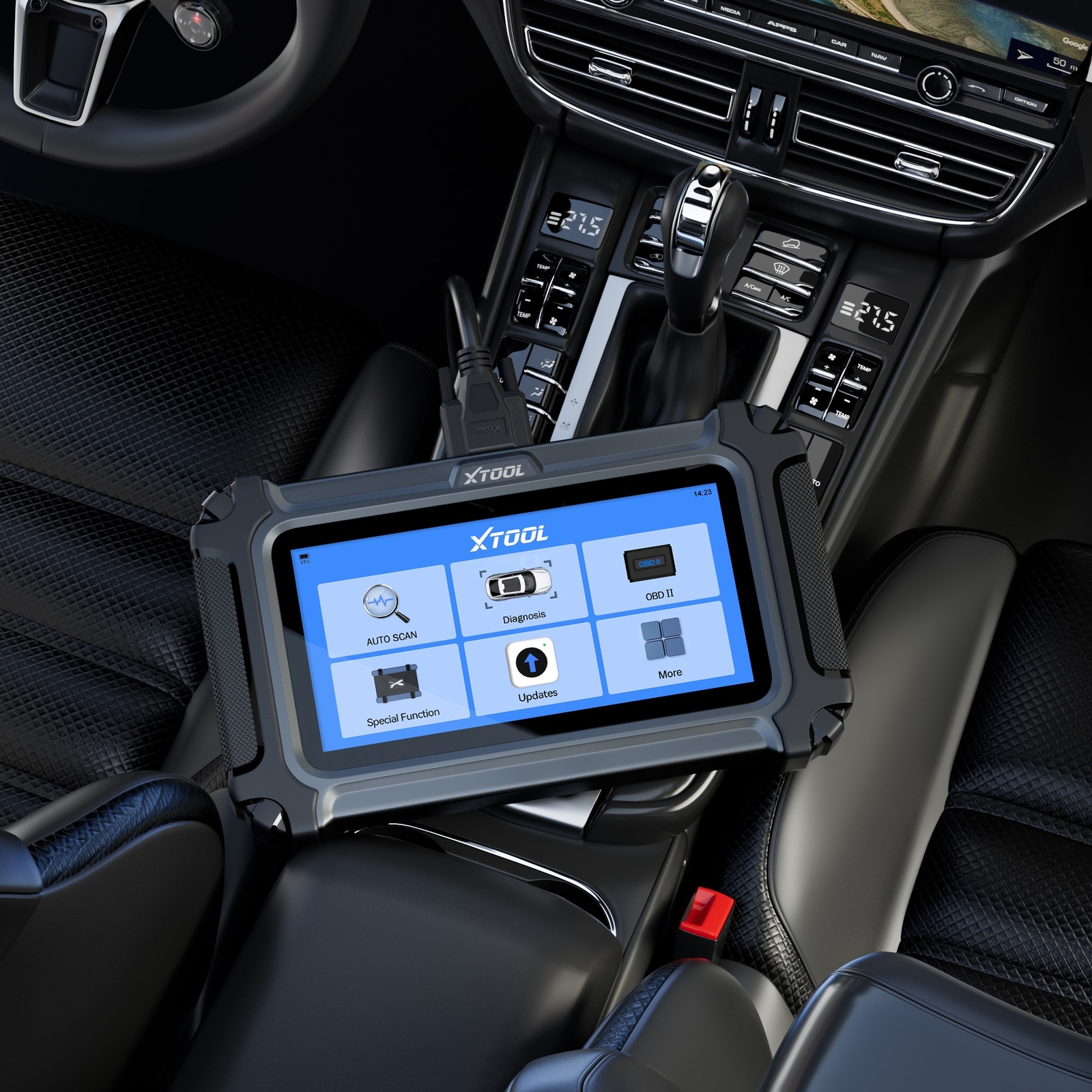XTOOL D5S Check Engine OBD2 Scanner Transmission ABS SRS Code Reader Diagnostic