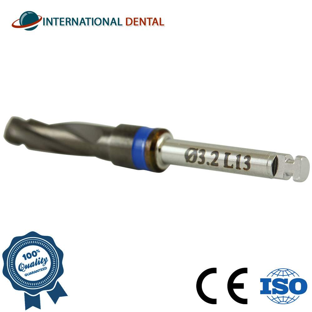 DLC Integral Step Stopper Drills Ø2.8-Ø3.2mm Drill Instrument Tool Dentist