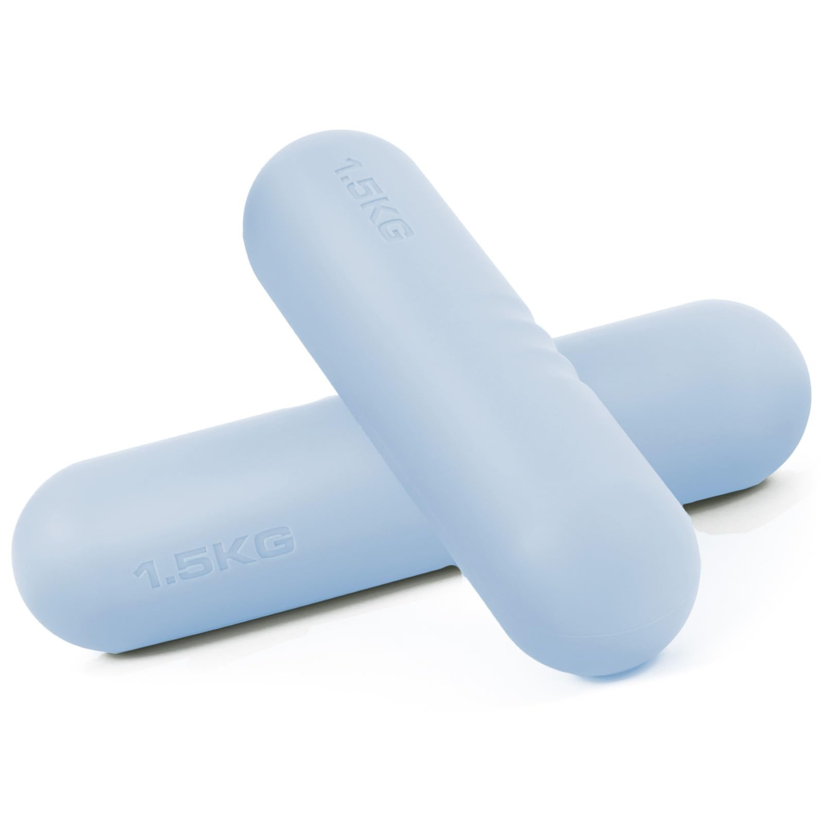 Dumbbell Weight Bars for & Men, Set of 2 (3.3 LB | 6.6 LB Pair) -Hand Weights...