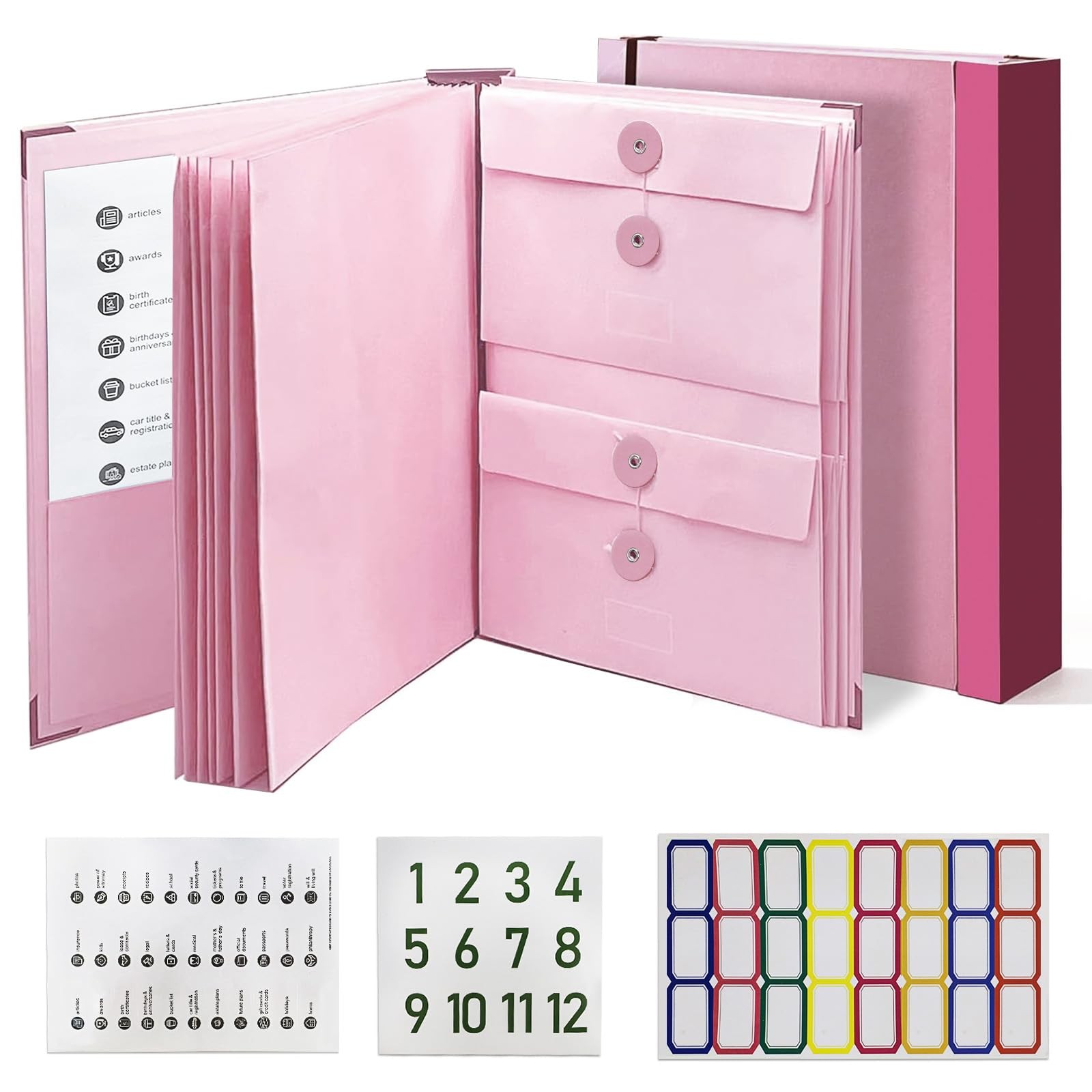 Document Organizer,File Organizer for Paper,Important Documents for Office an...