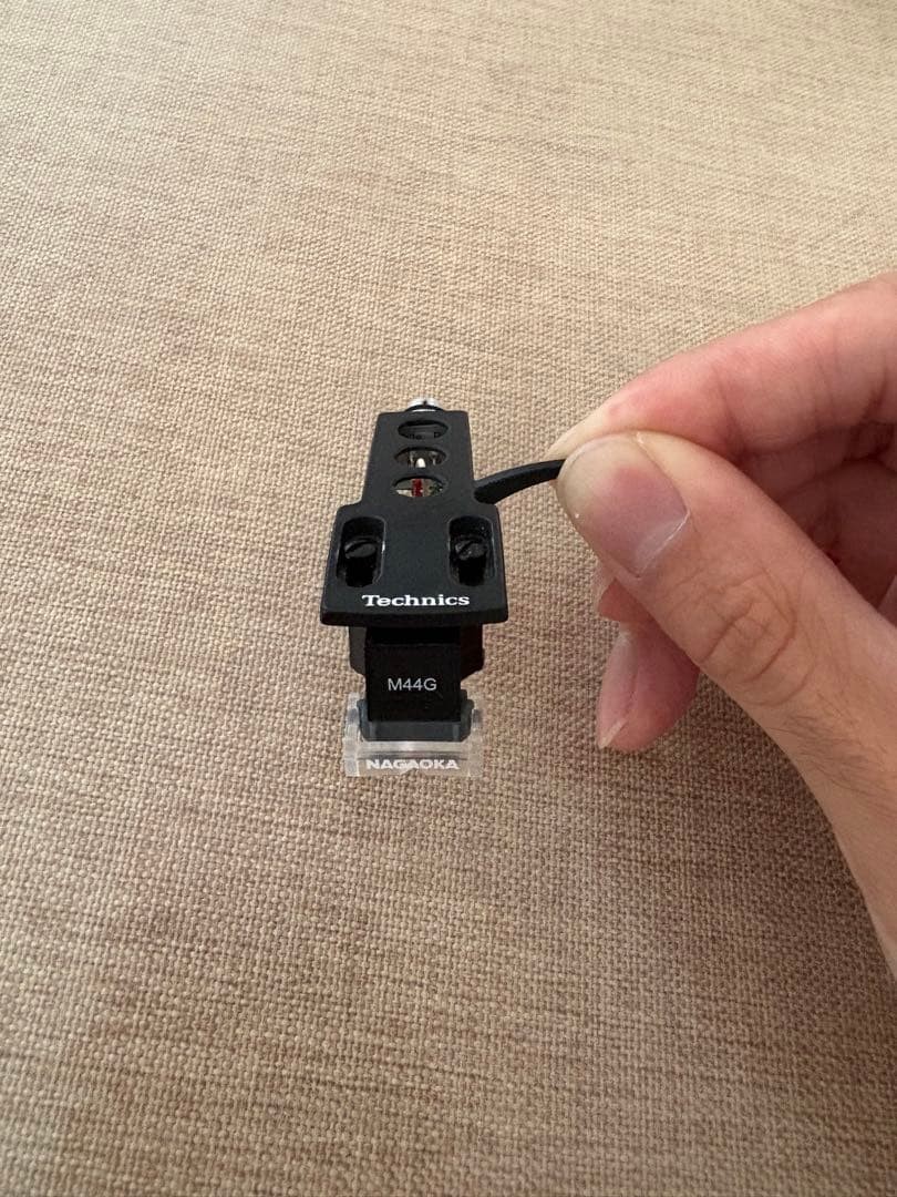 SHURE M44G Cartridge NAGAOKA Replacement Stylus Technics Headshell Used
