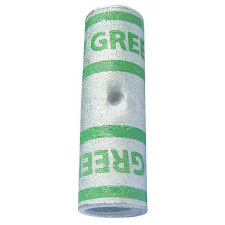 Zoro Select 22Ez34 Crimp Wire Connector, 1 Awg Max, Green, 600 V (Formerly,
