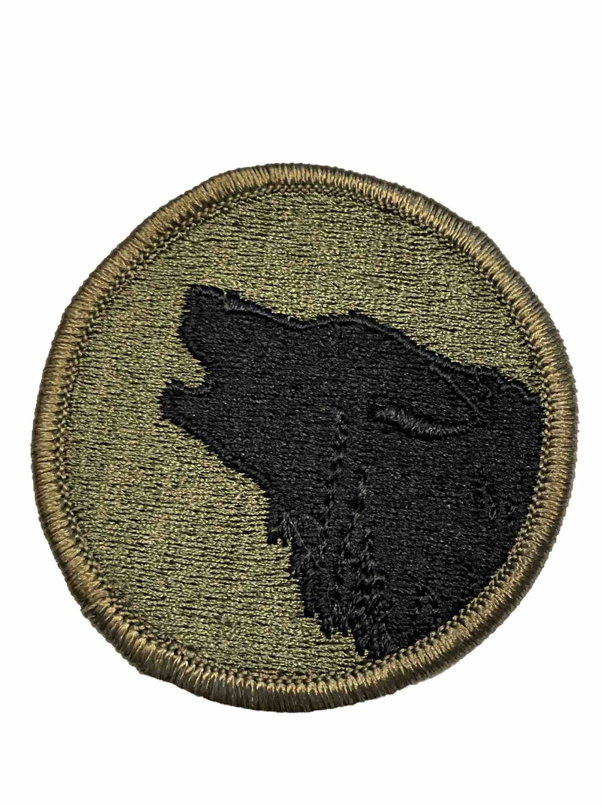 Vietnam Era U.S. 104th Infantry Division Subdued Merrowed Edges Patch