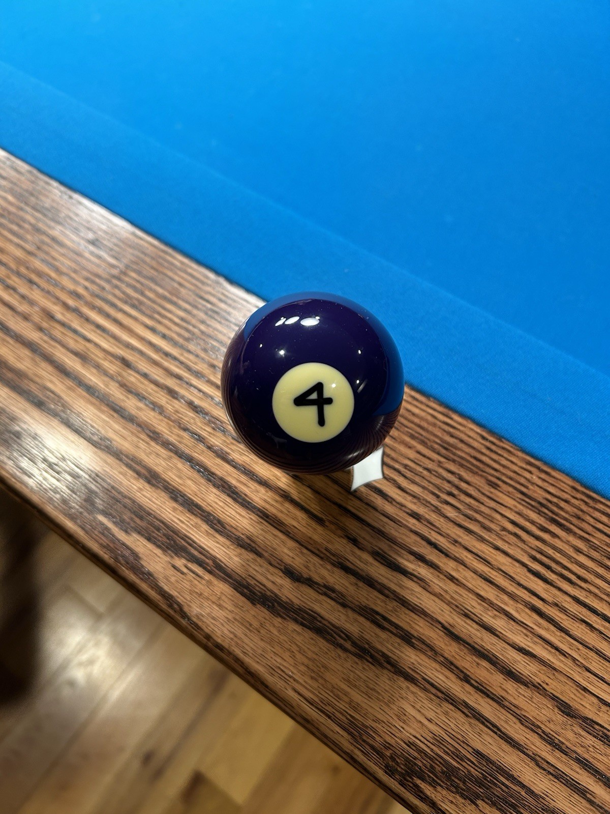 Stussy Individual Pool Ball Four 4 Ball Beautiful Artwork!