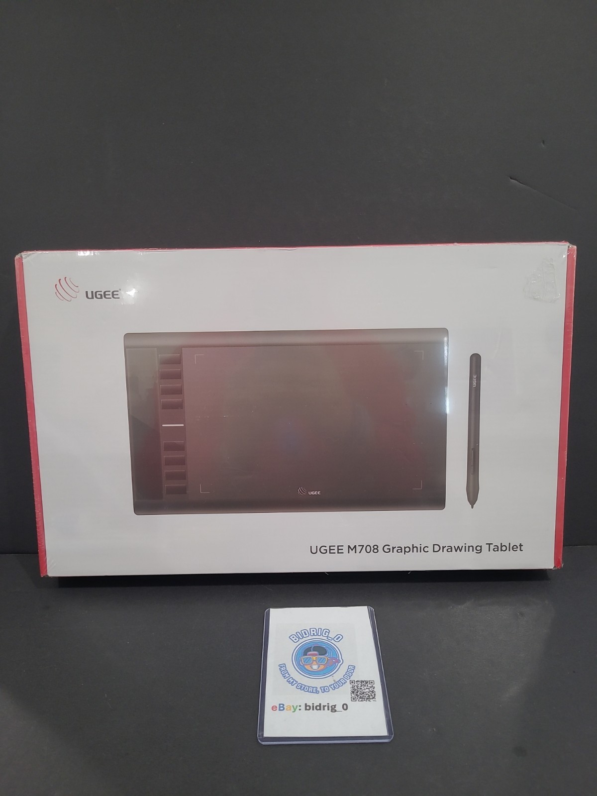 Ugee M708 Graphics Tablet Drawing Tablet with Pen for Digital Art Design SEALED