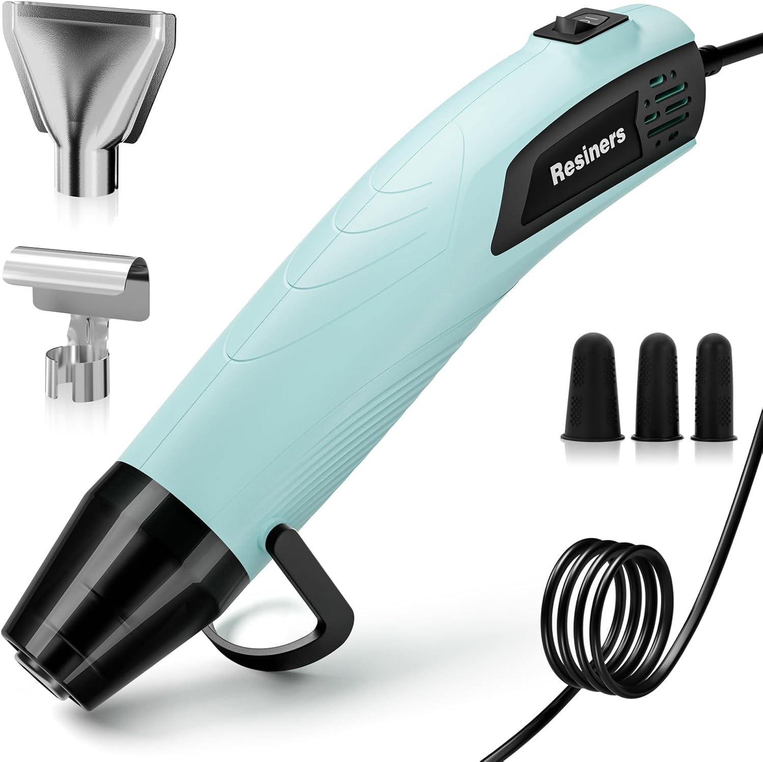 Heat Gun for Resin, 350W Fast Heating Dual Temp Heat Gun (482°F~662°F) with 3 No