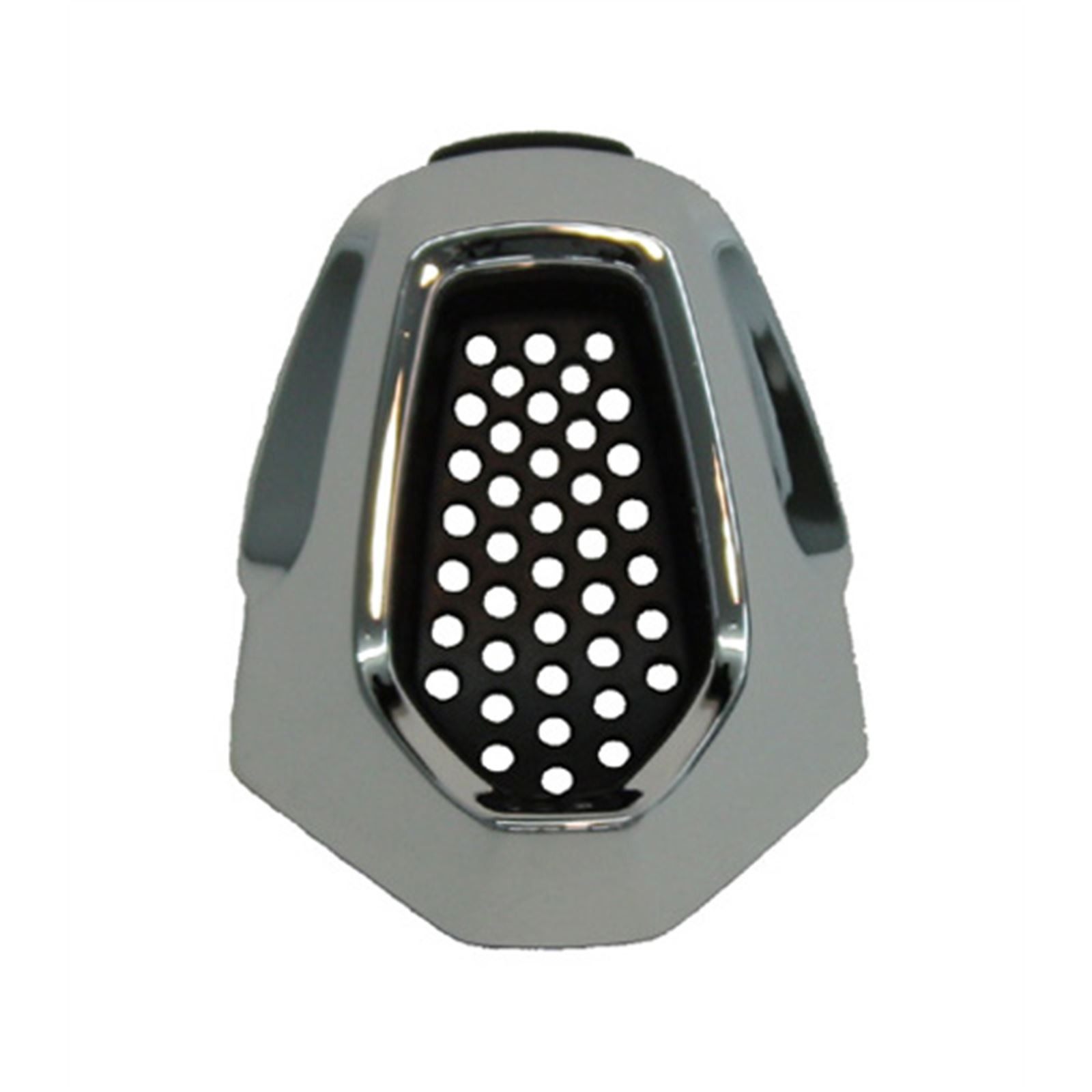 Zox Helmet Mouth Piece - Chrome 86-95128-03