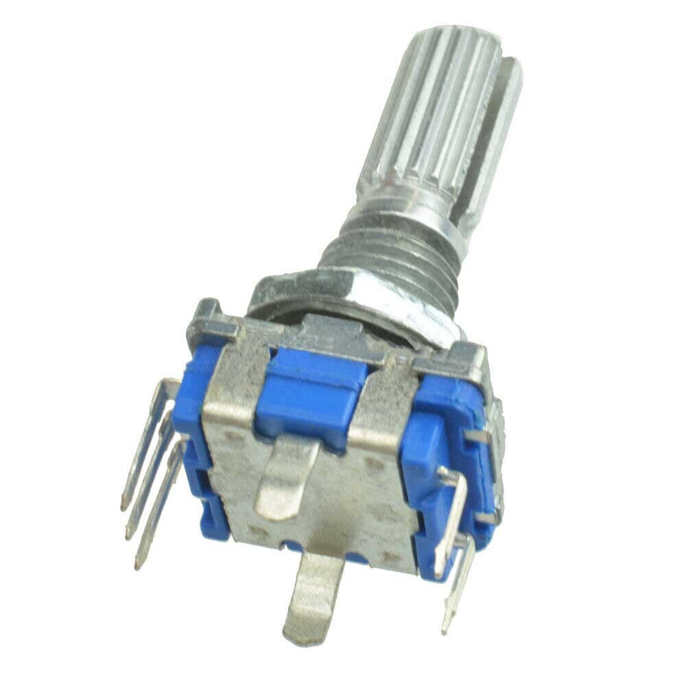 10Packs Rotary Encoder Switch EC11 Audio Digital Potentiometer with Handle 20 mm
