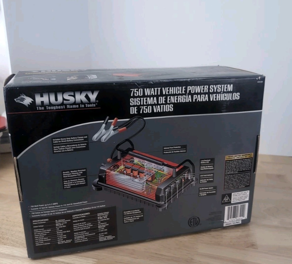 Husky 750 Watt Vehicle Power System New