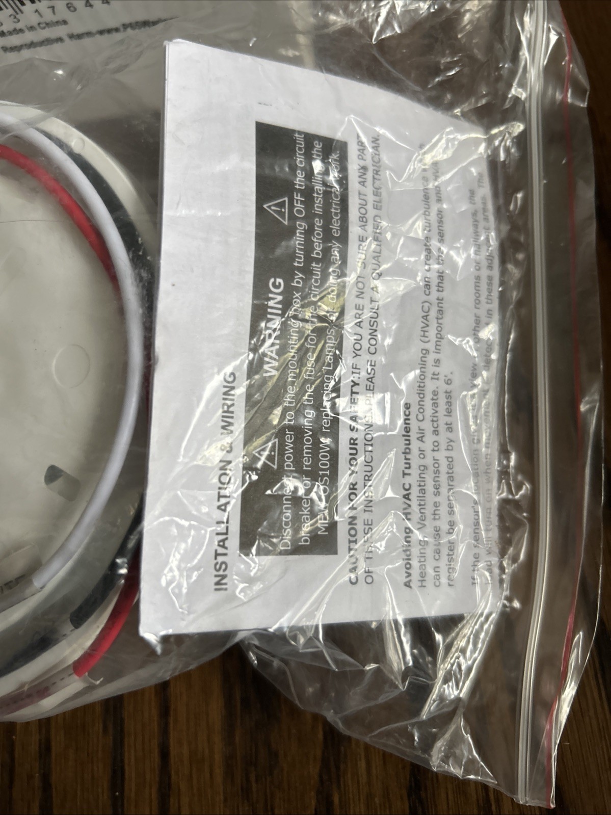 Maxxima MEW-OS100W Ceiling Mount 360 Degree PIR Occupancy Motion Sensor NEW!