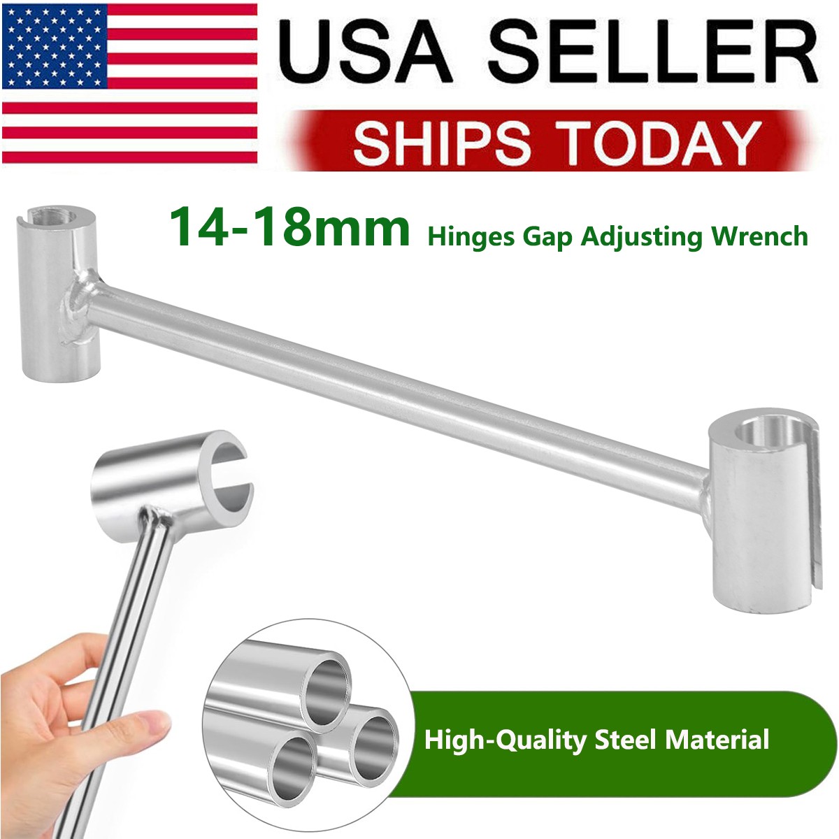 Hinges Gap Adjusting Wrench Door Hinge Repair Spanner For 14-18mm Flag Hingles