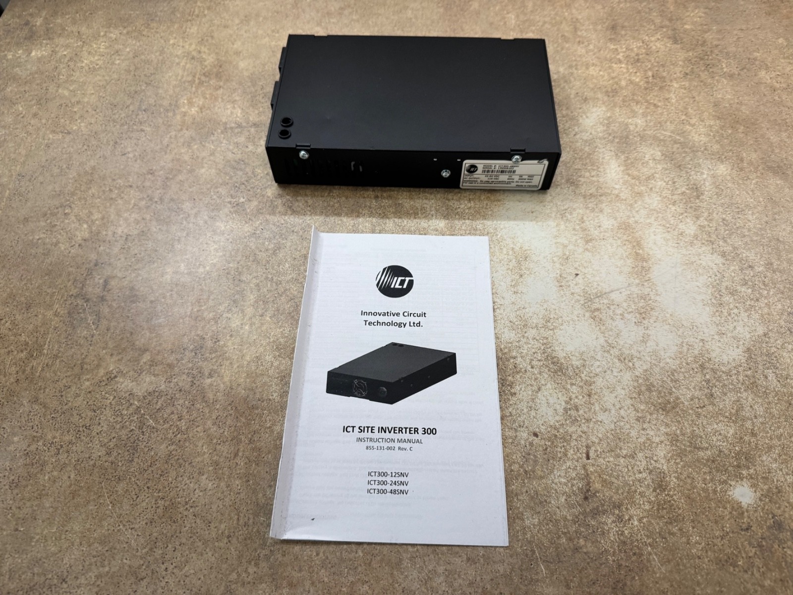 ICT 48 VDC 120 VAC 300W Output Power Inverter ICT300-48SNV