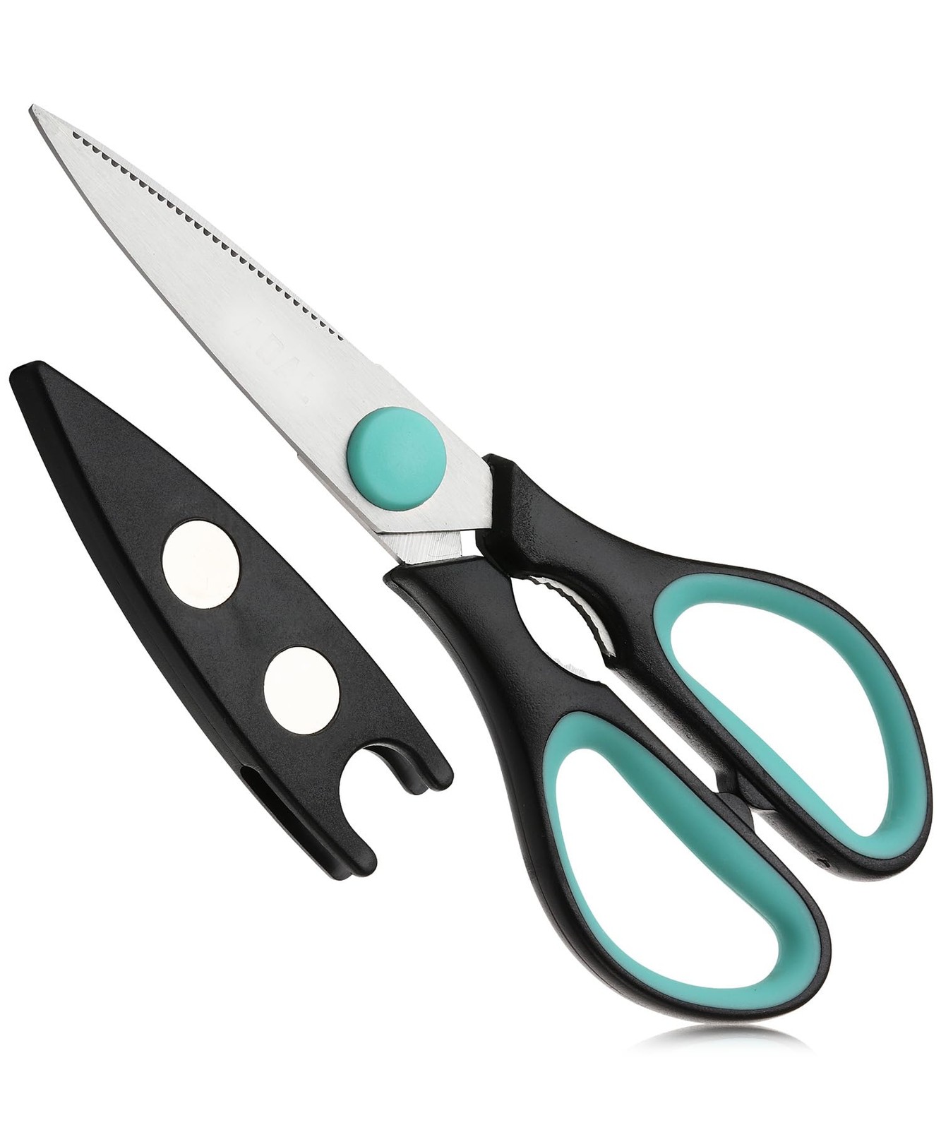 All Purpose Kitchen Shears with Protective Sheath, 8 Inch, Dishwasher Safe, ...