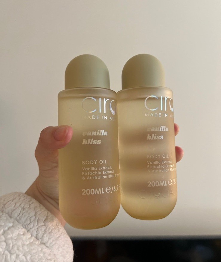 Ciroa Vanilla Bliss Body Oil X2