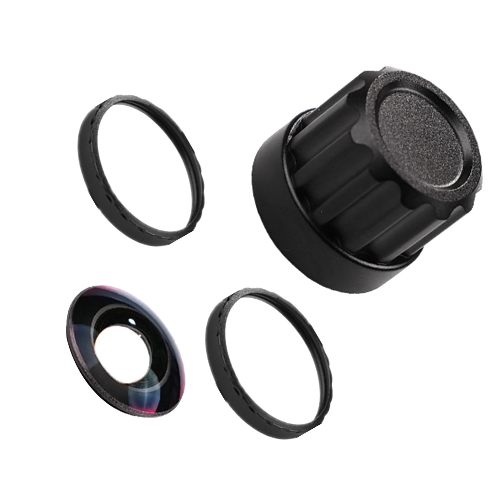 Crystal High Resolution Lens Replacement for Insta360 X5 Camera /w O Ring Seals