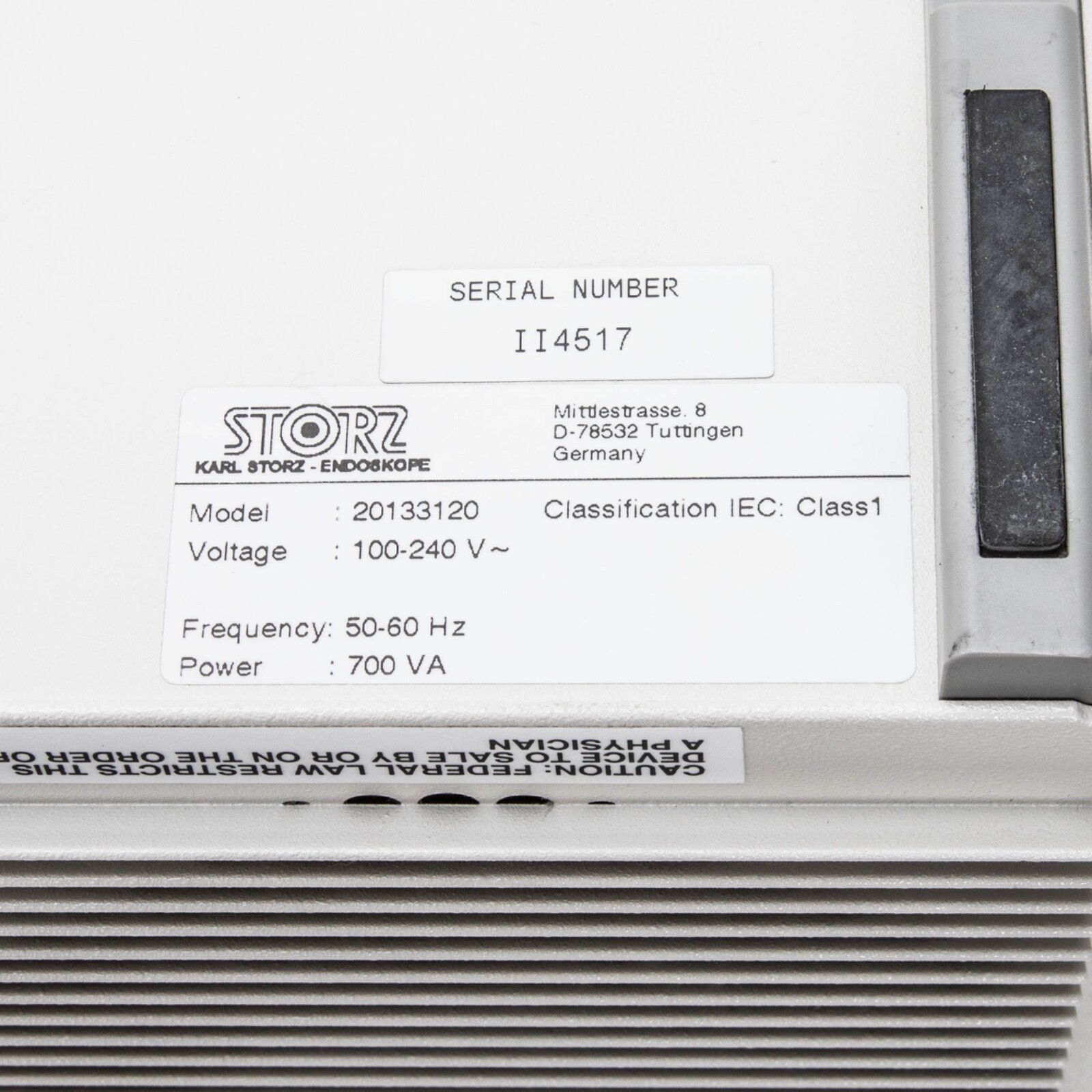 Karl Storz Xenon 300 Watt Light Source - 20133120