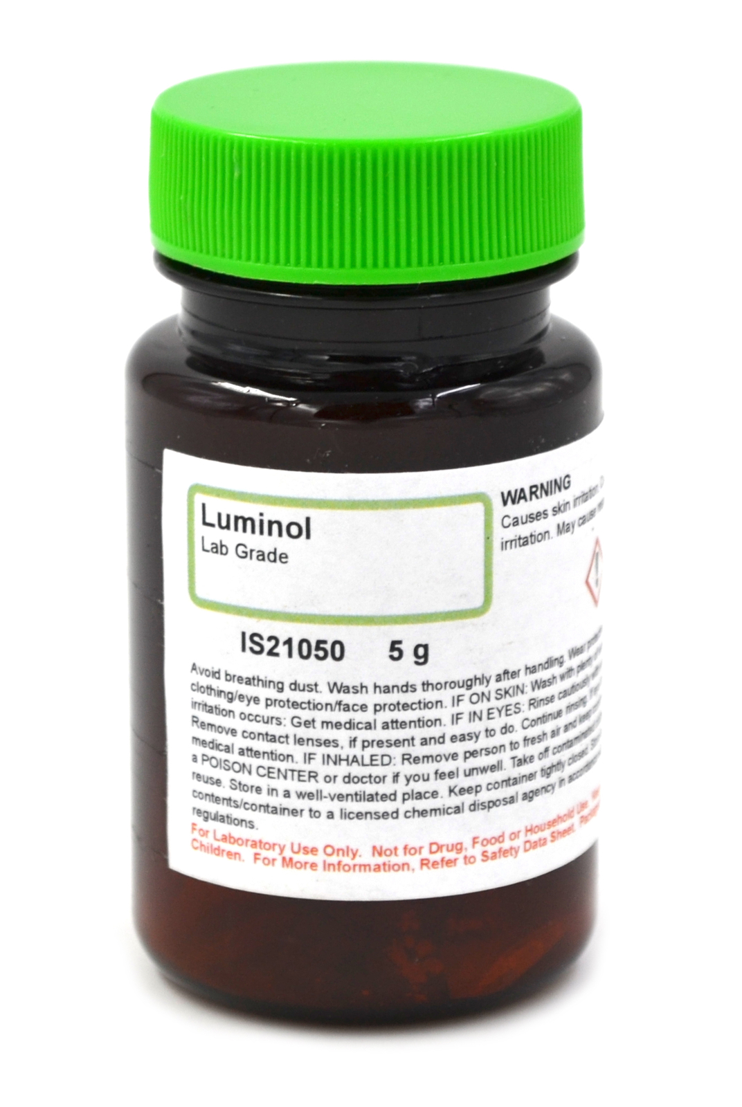 Lab-Grade Luminol, 5g - The Curated Chemical Collection