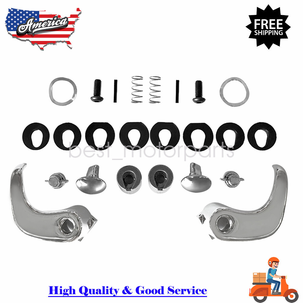 Locking Vent Window Handle Chrome Pair Set for Chevy GMC Blazer Jimmy Suburban